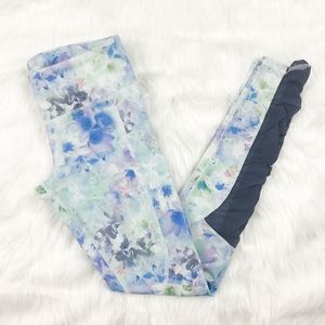 Alo Yoga Airbrush Legging Floral Glo Pastel Medium